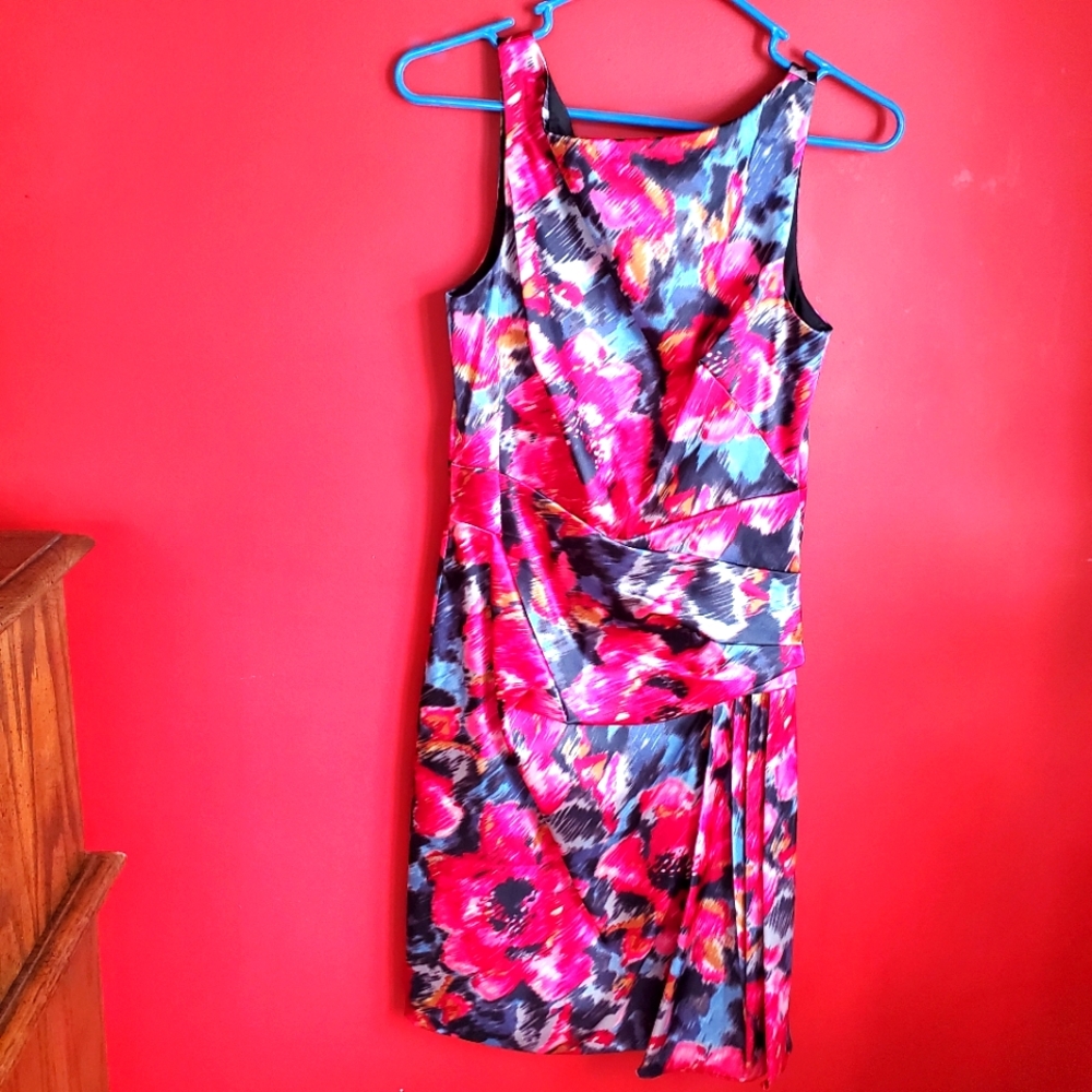 Maggy London floral mini dress for special occasions